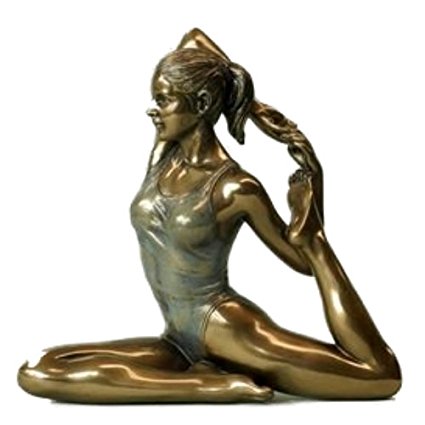 Body Talk Bronze Art Yoga Pose Sculpture - Parastone Múzeum